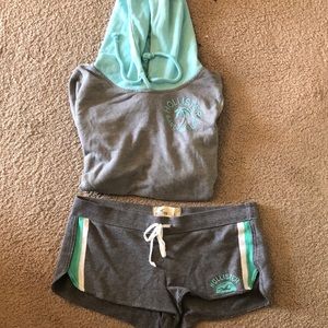 Hollister Hoodie & shorts bundle